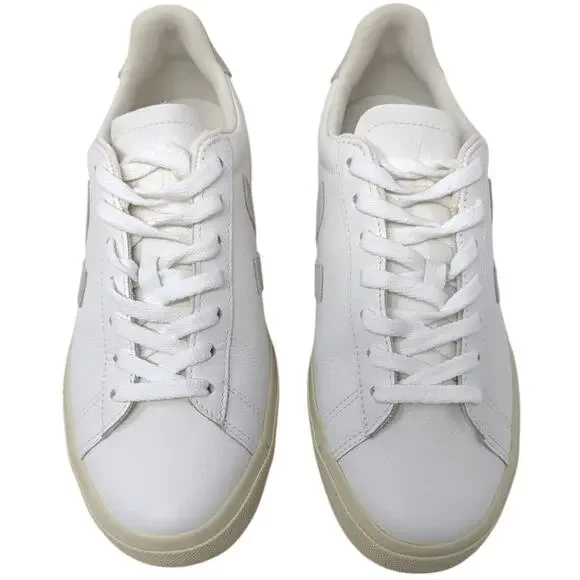 Veja Campo Extra White Natural Suede Leather Sneakers EU 40 US 9 - Picture 3 of 6